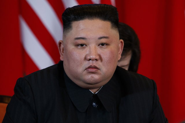 Vůdce Kim Čong-un. 