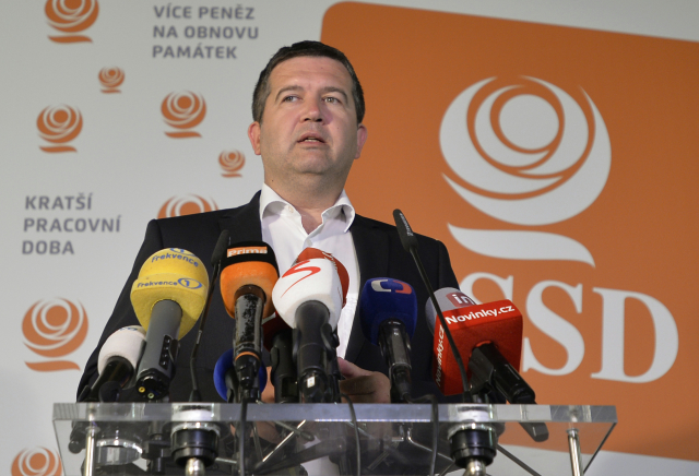 Šéf ČSSD Jan Hamáček.