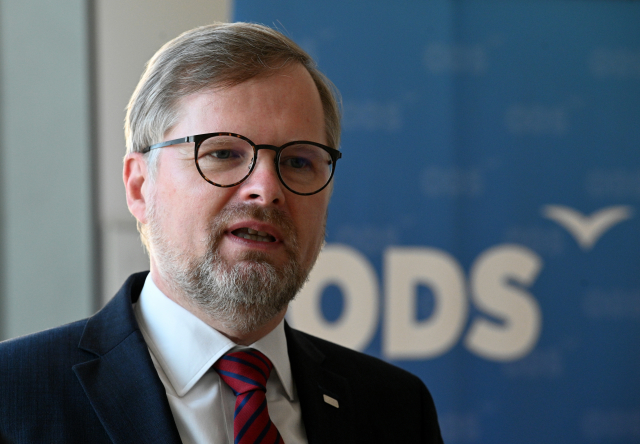 Předseda ODS Petr Fiala.