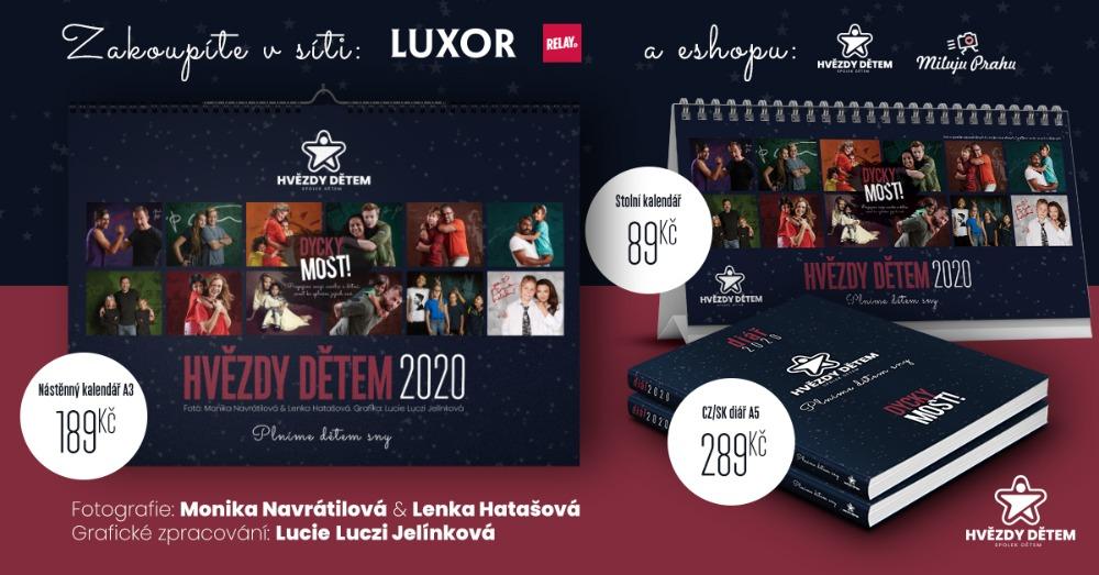 Vyhrajte nástěnný kalendář Hvězdy dětem 2020.