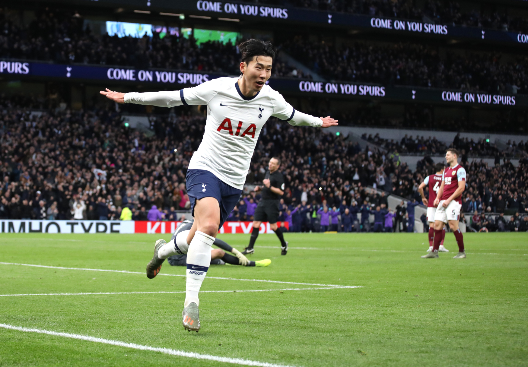 Korejský útočník Son Heung-min.