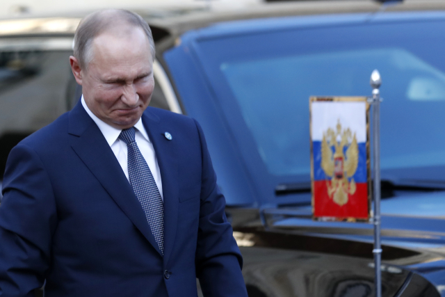 Ruský prezident Vladimir Putin.