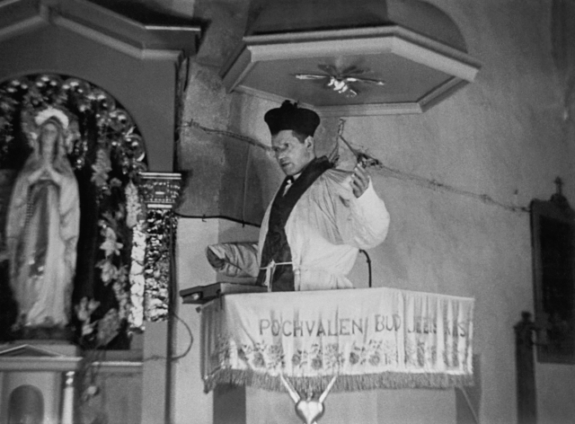 Farář Josef Toufar. 