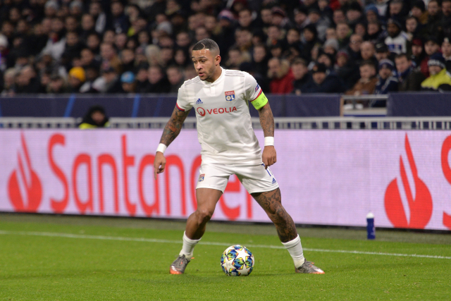 Kapitán Lyonu Memphis Depay.