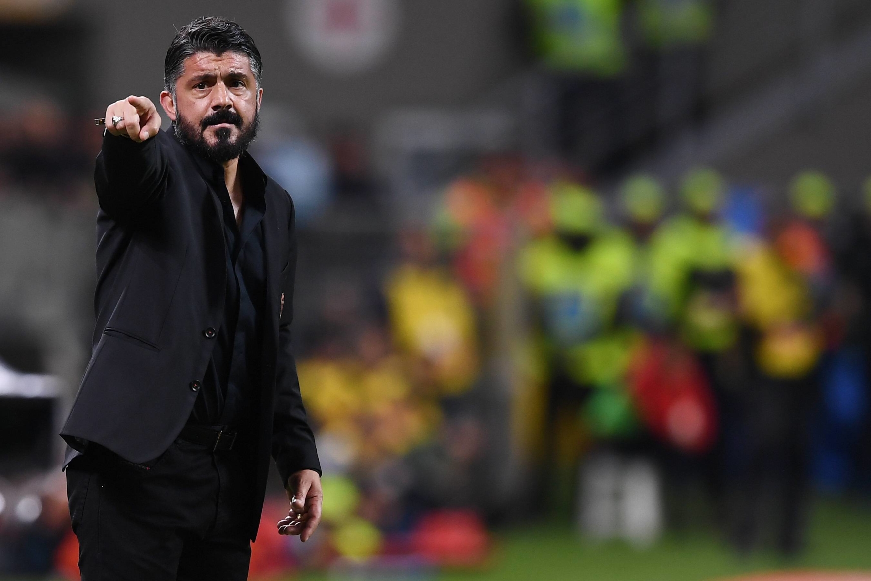 Trenér Gennaro Gattuso.