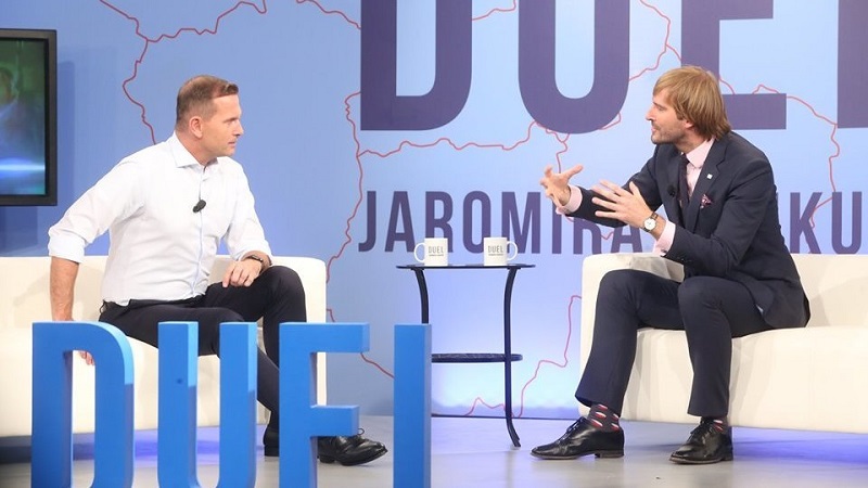 Jaromír Soukup a Adam Soukup. 