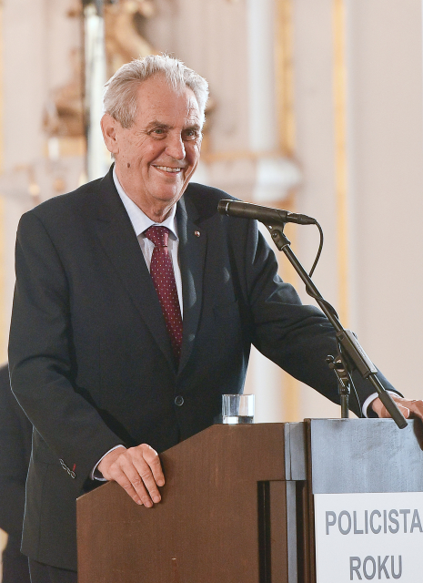 Prezident Miloš Zeman.