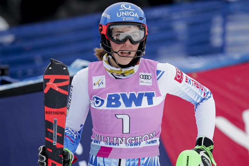 Slalom ovládla Slovenka, z Češek bodovala Dubrovská.