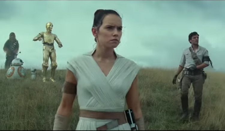 Snímek z filmu Star Wars.