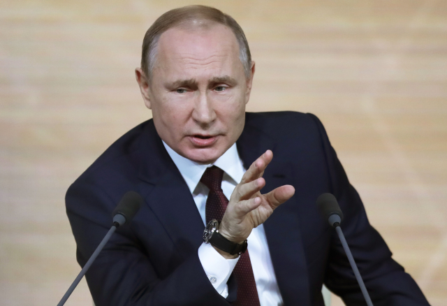Ruský prezident Vladimir Putin.