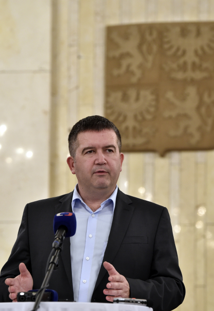 Vicepremiér a ministr vnitra Jan Hamáček.
