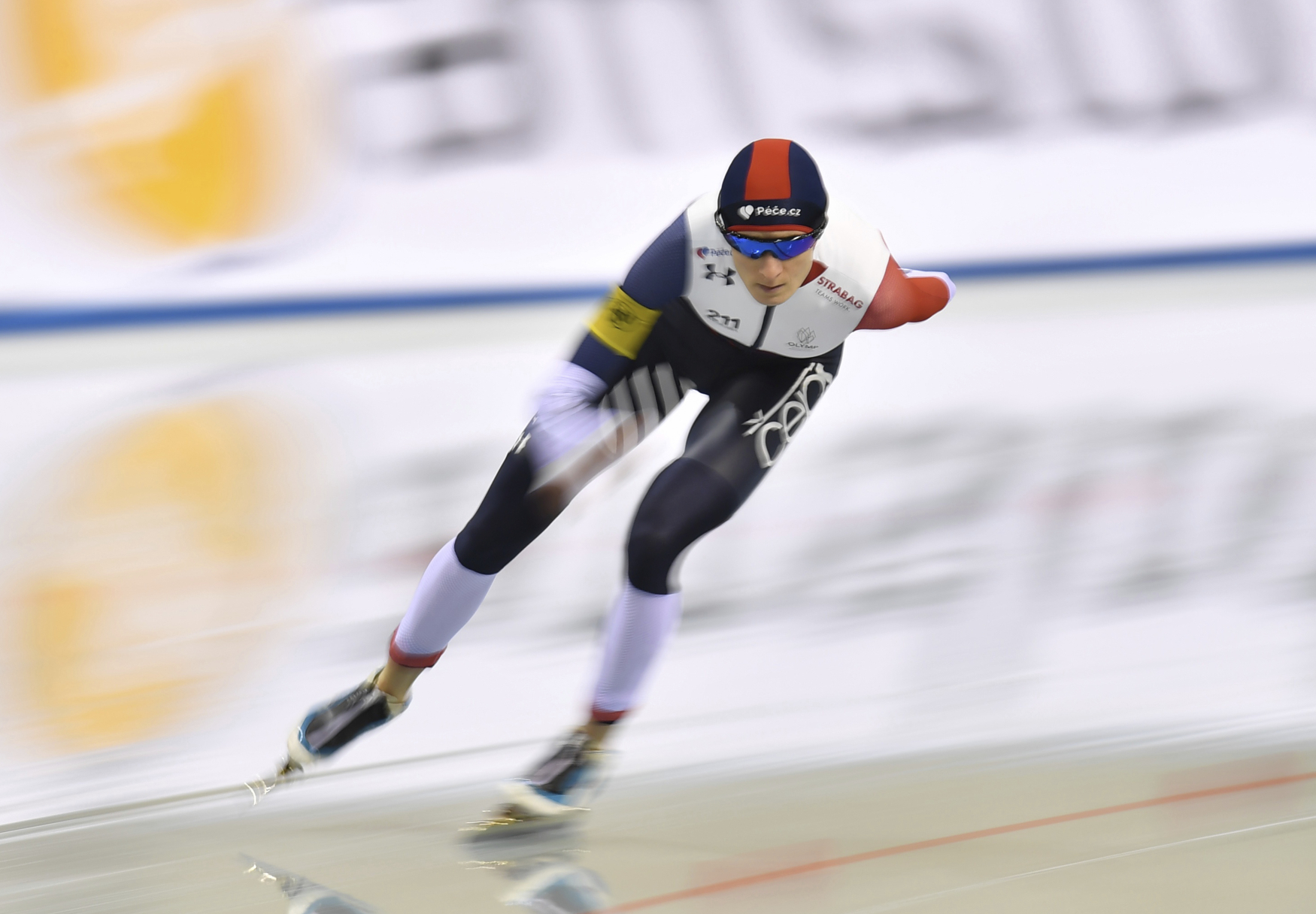 Česká rychlobruslařka Martina Sáblíková.
