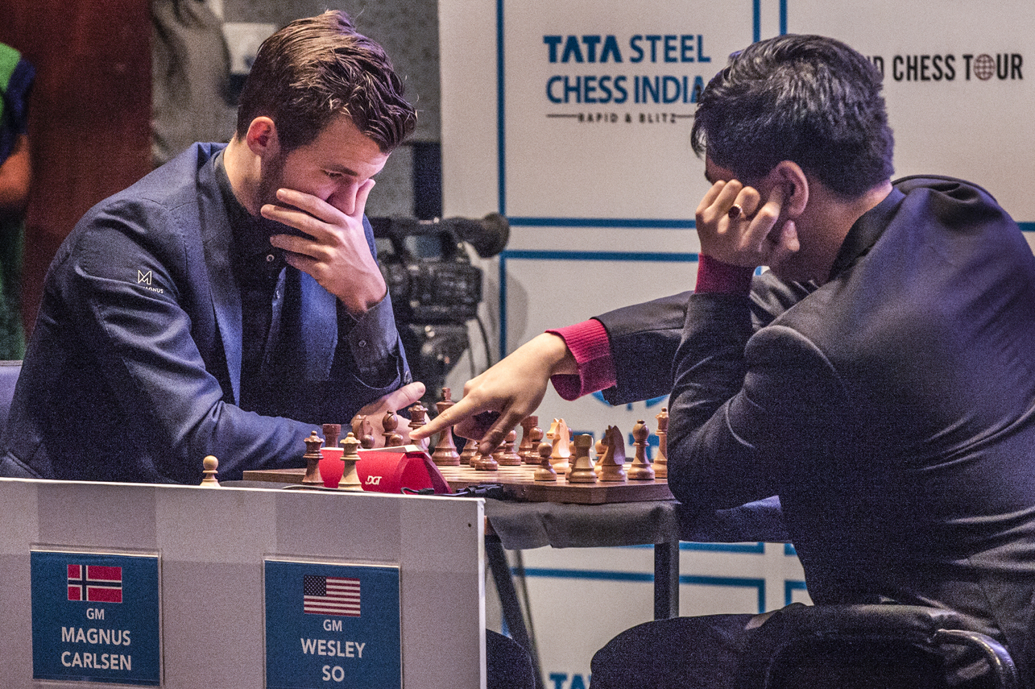 Šachový mistr světa Magnus Carlsen.