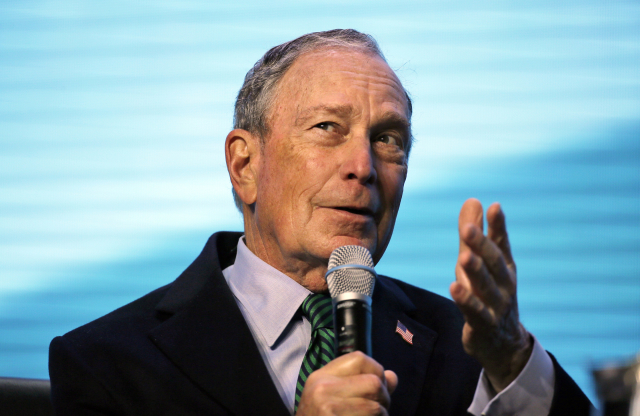 Bývalý starosta New Yorku Michael Bloomberg.