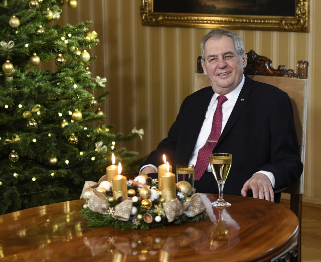 Prezident Miloš Zeman.