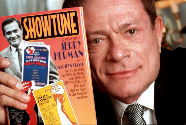 Americký skladatel Jerry Herman.