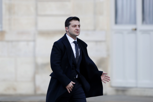 Ukrajinský prezident Volodymyr Zelenskyj.