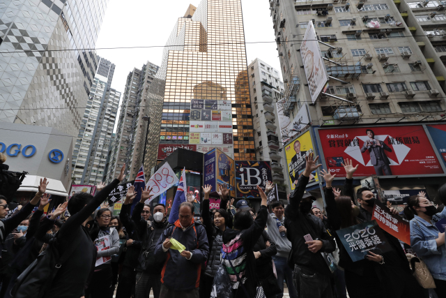 Protestanti v Hongkongu. 