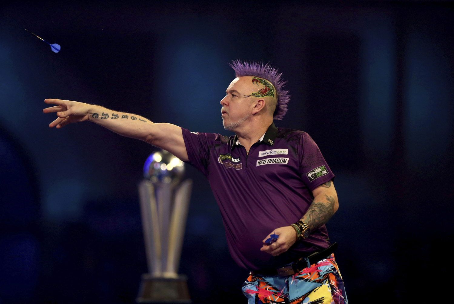 Peter Wright.