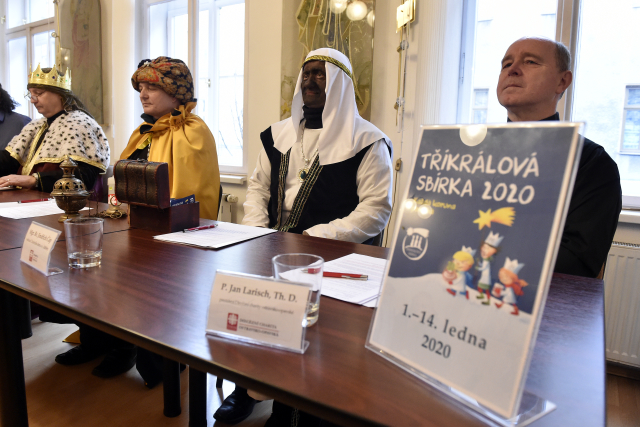 Tříkrálová sbírka na Orlickoústecku.