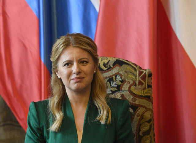 Slovenská prezidentka Zuzana Čaputová.