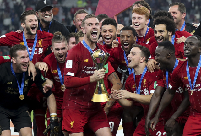 Hráči Liverpoolu.
