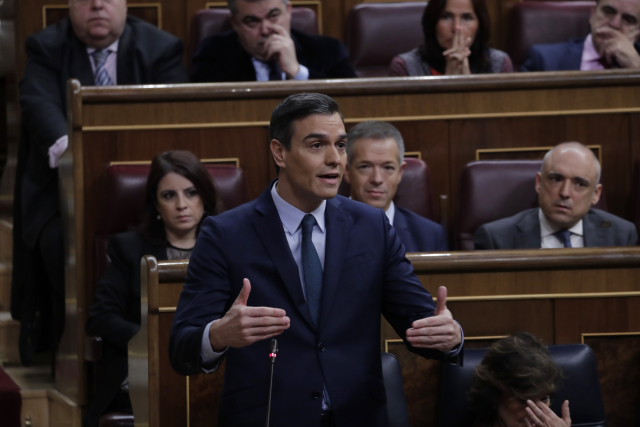 Španělský premiér Pedro Sánchez.