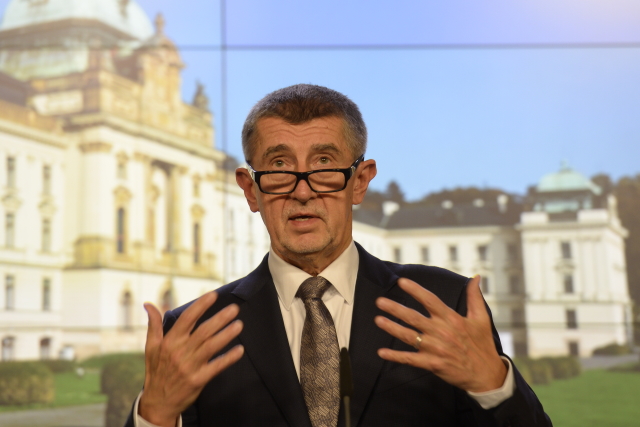 Premiér Andrej Babiš.