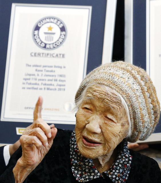 Japonka Kane Tanakaová.