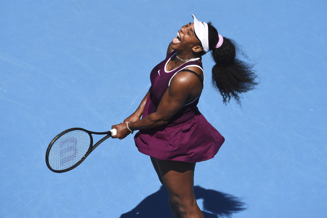 Americká hvězda Serena Williamsová.