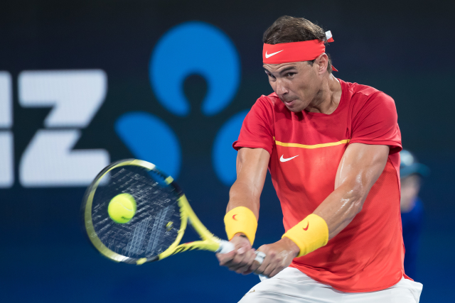 Světová tenisová jednička Rafael Nadal.
