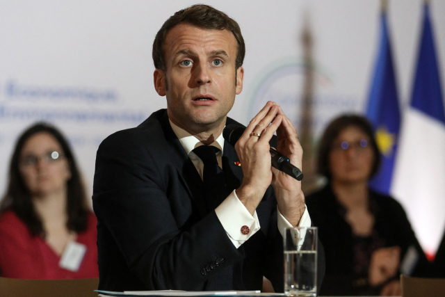 Francouzský prezident Emmanuel Macron.