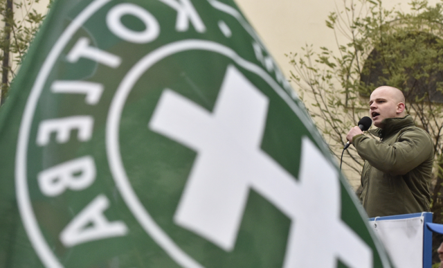 Milan Mazurek, bývalý poslanec krajně pravicové strany Kotlebovci - Lidová strana Naše Slovensko (LSNS) odsouzený za protiromské výroky.