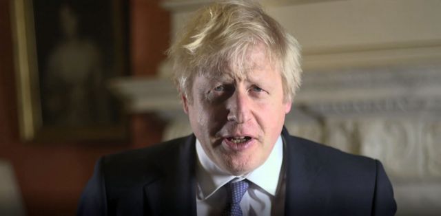 Britský premiér Boris Johnson.