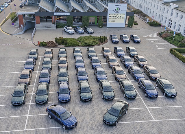 Nové automobily Policie ČR.