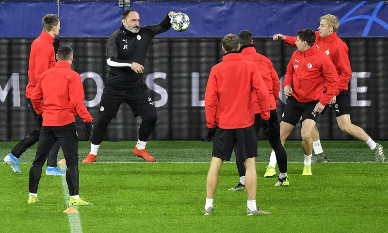 Trenér fotbalistů Slavie Jindřich Trpišovský během zimní přestávky neočekává další velké pohyby v kádru Pražanů.
