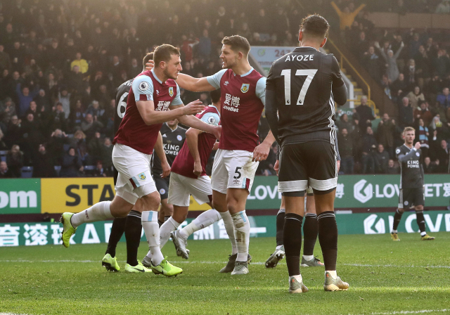 Leicester překvapivě padl v Burnley