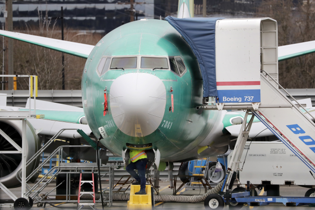 Boeing 737 MAX. 