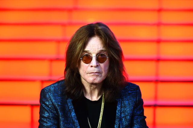 Zpěvák Ozzy Osbourne. 