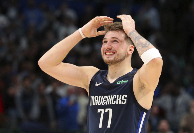 Basketbalista Luka Dončić. 