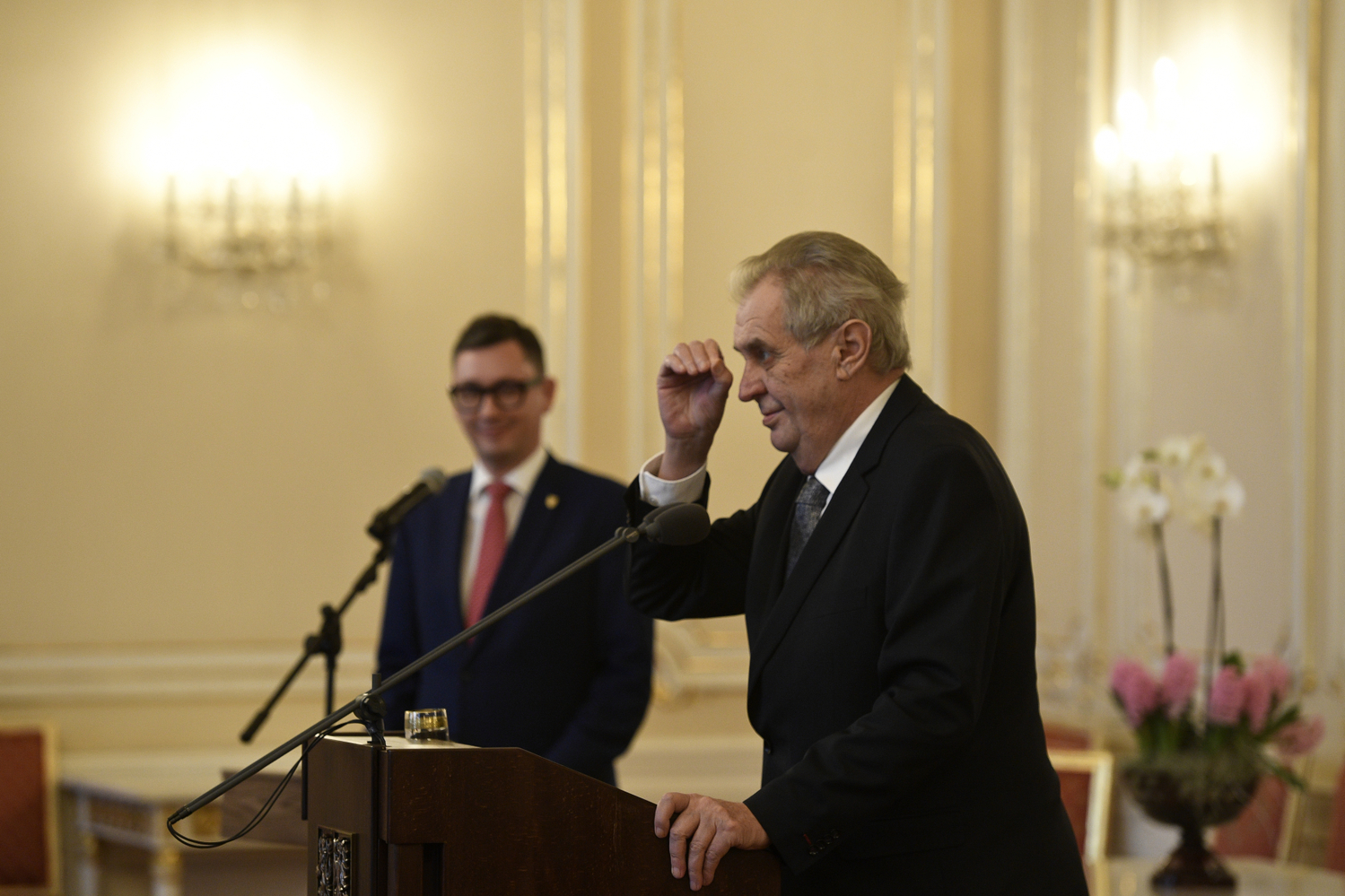 Miloš Zeman. 