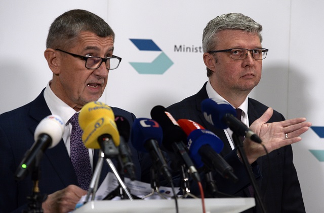 Andrej Babiš a Karel Havlíček.