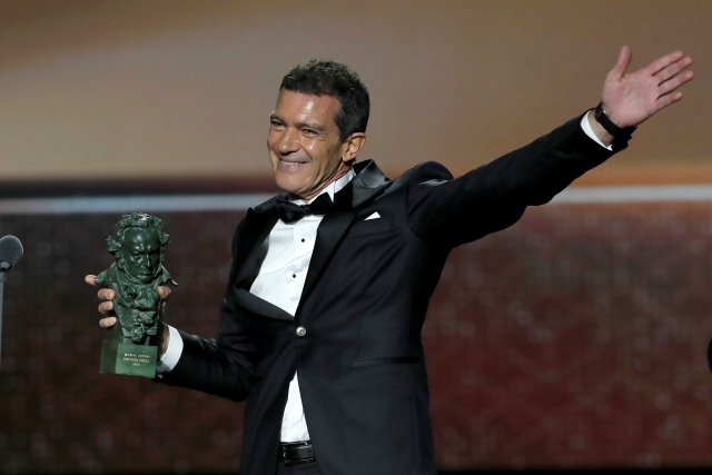 Oceněný herec Antonio Banderas.