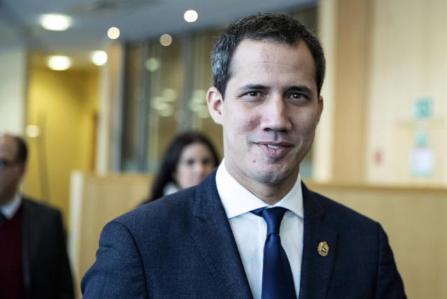 Lídr venezuelské opozice Juan Guaidó.