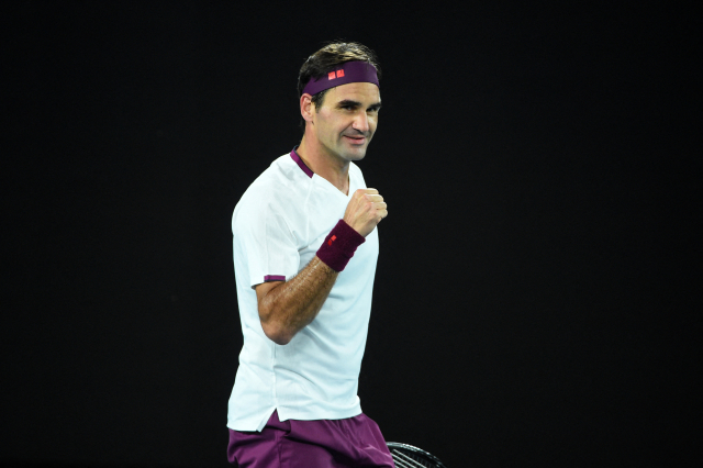 Švýcarský fenomén Roger Federer.