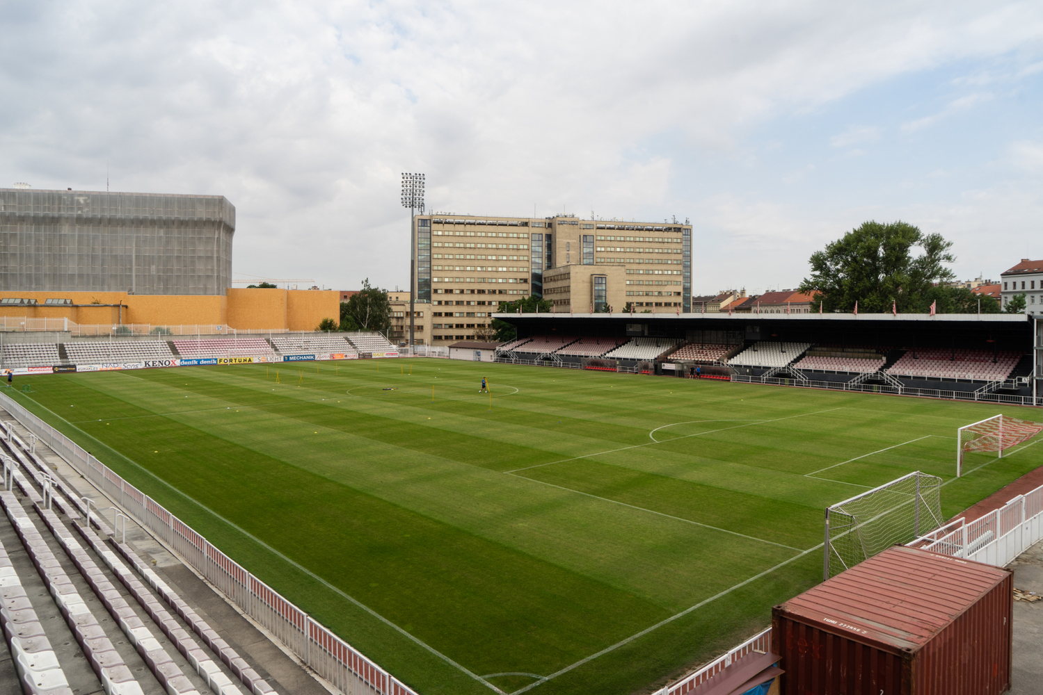 Stadion Viktorie Žižkov.