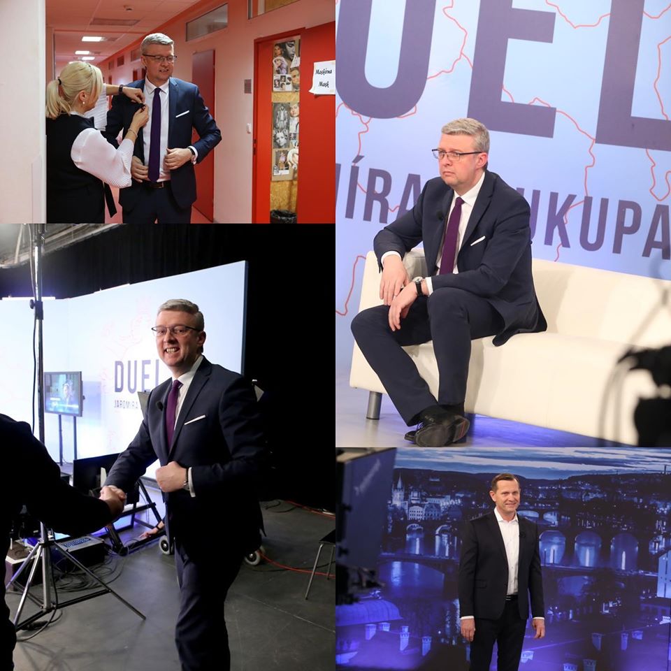 Karel Havlíček u Jaromíra Soukupa. 