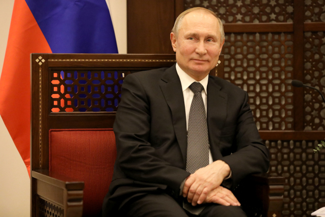 Ruský prezident Vladimir Putin.