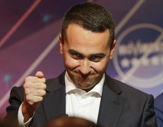Luigi Di Maio, bývalý šéf strany.