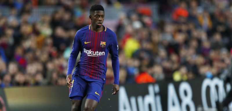 Fotbalista Ousmanne Dembélé.